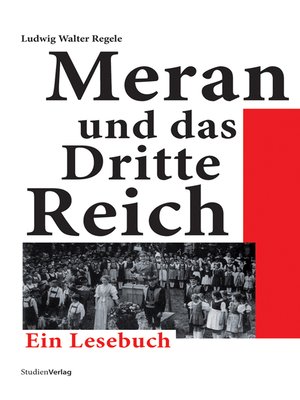 cover image of Meran und das Dritte Reich